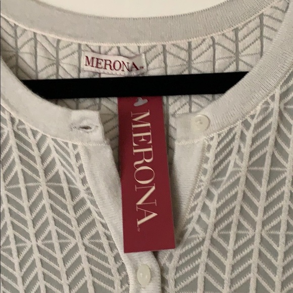 NWT Merona 3/4 Length Sleeve Cardigan Size XXL - Picture 2 of 3